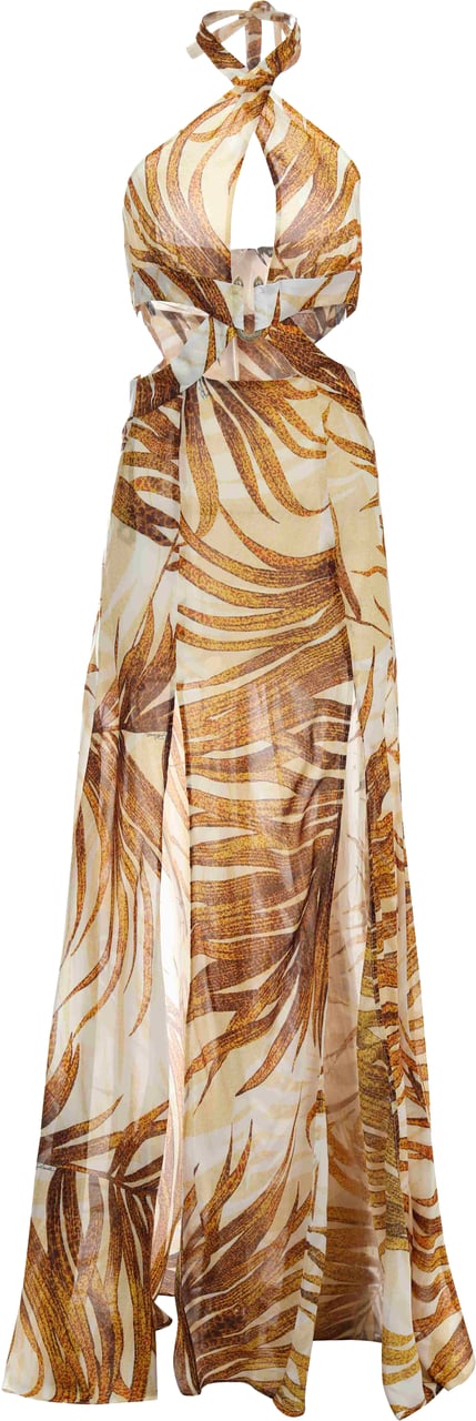 Just Cavalli Dresses Golden Goud
