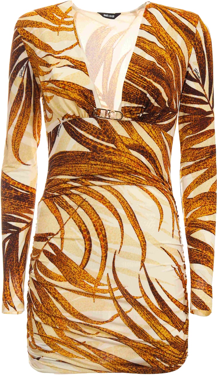 Just Cavalli Dresses Golden Goud