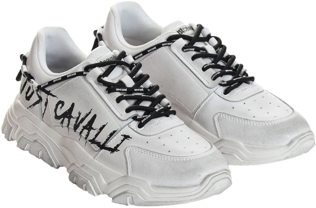 Just Cavalli Sneakers White Wit