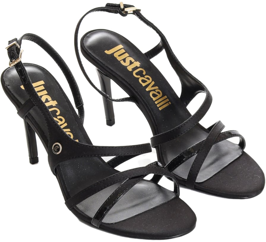 Just Cavalli Sandals Black Zwart