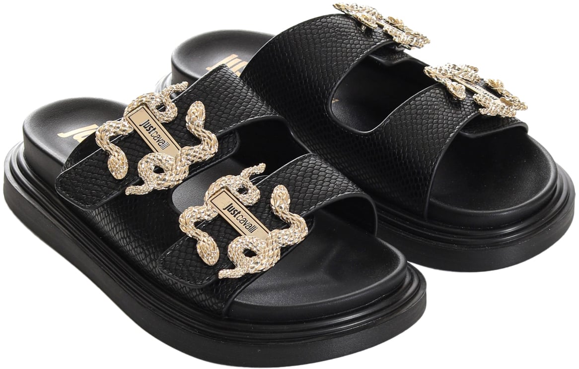 Just Cavalli Shoes Black Zwart