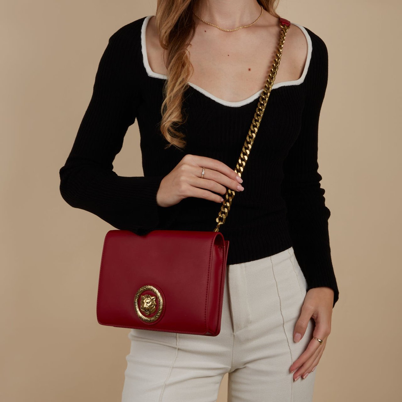 Just Cavalli Icon - Tas - Rood Rood