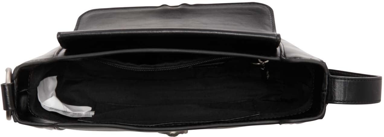 Just Cavalli Kunstleer Schoudertas Zwart