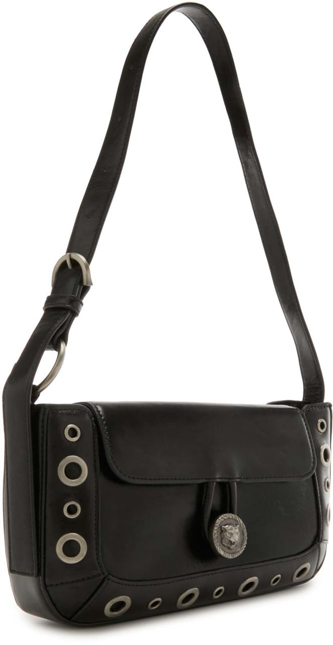 Just Cavalli Kunstleer Schoudertas Zwart