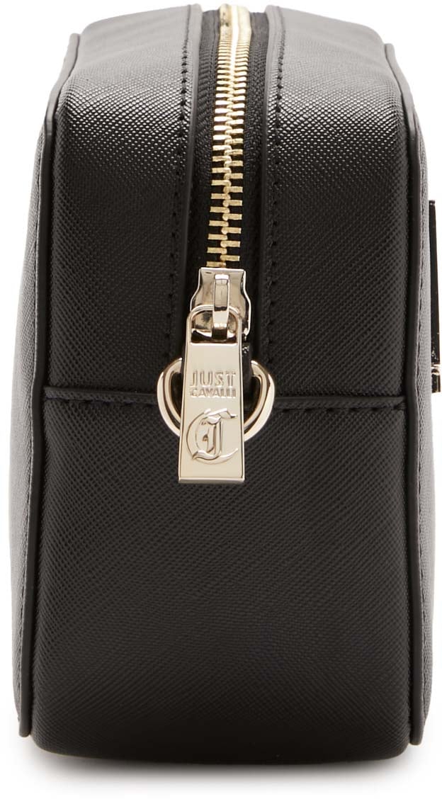 Just Cavalli Metal Crossbody Tas Zwart