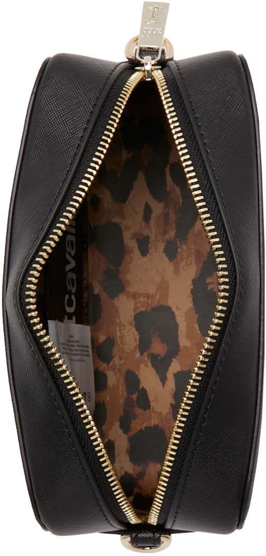 Just Cavalli Metal Crossbody Tas Zwart