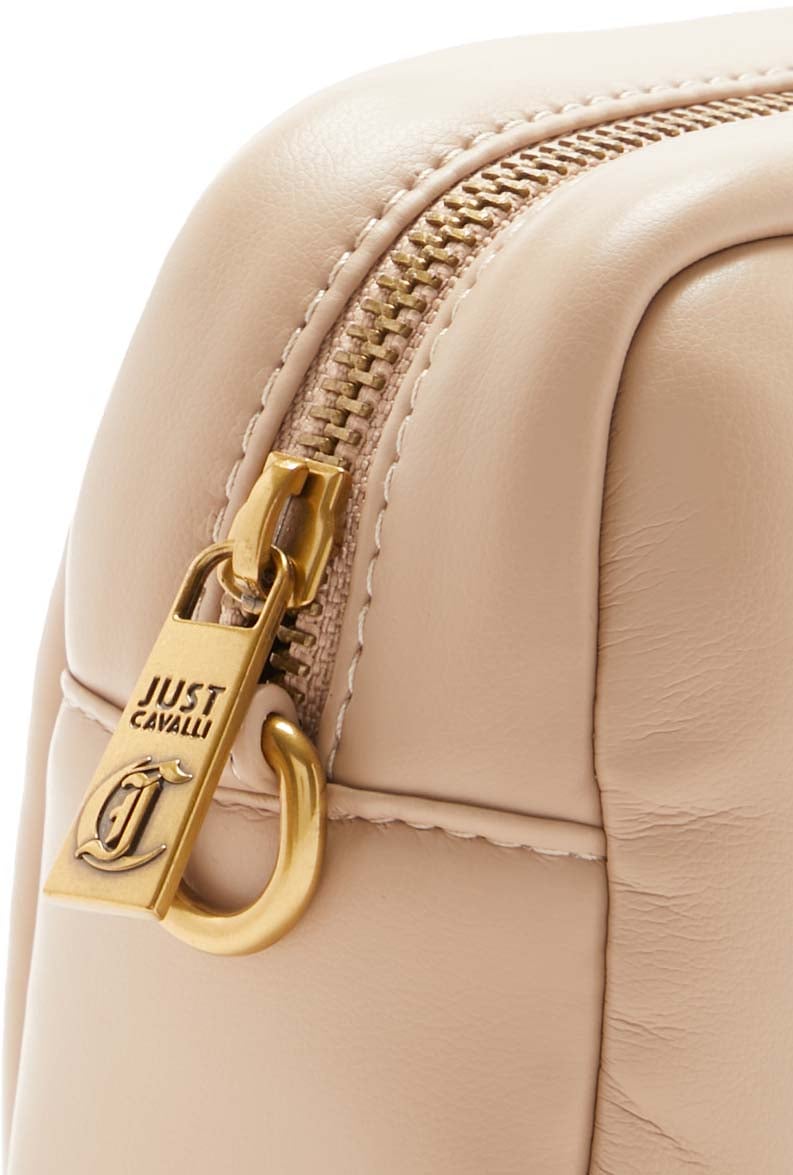 Just Cavalli Puffy Crossbody Tas Beige