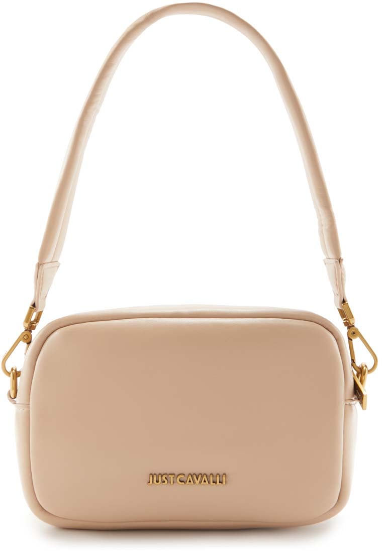 Just Cavalli Puffy Crossbody Tas Beige