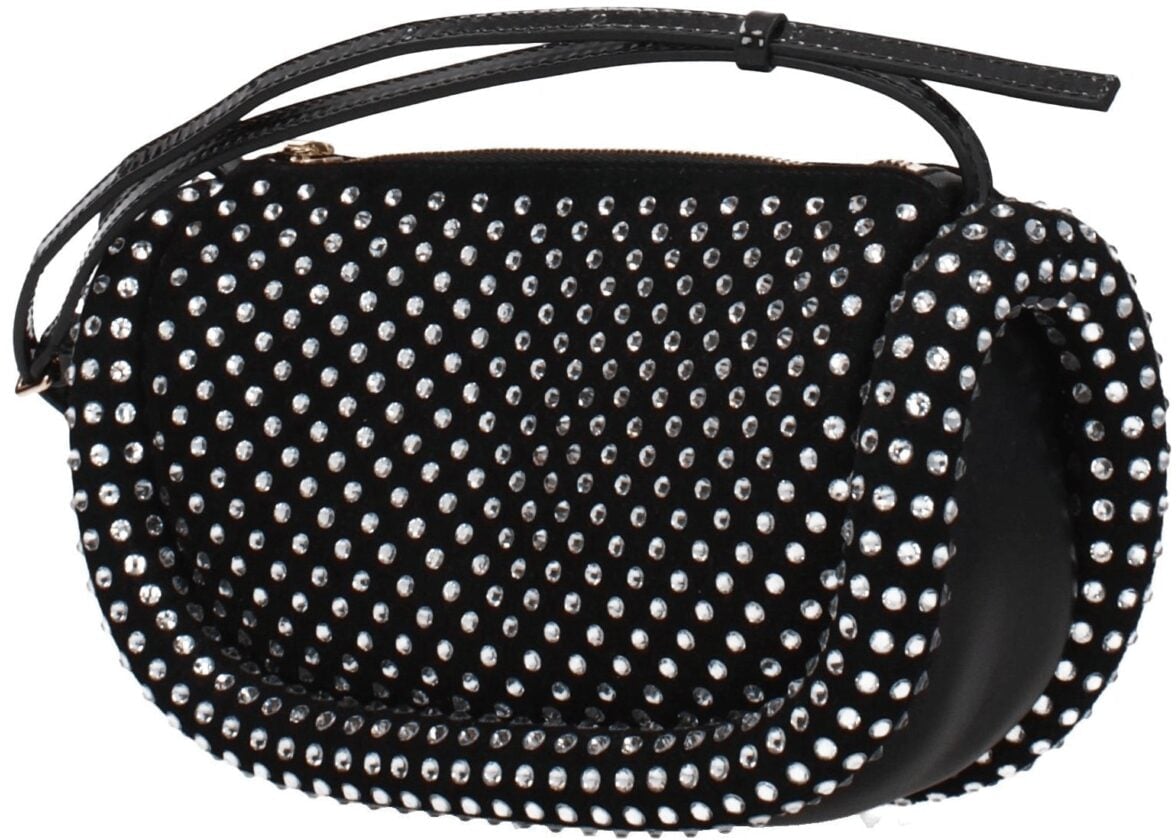 J.W. Anderson Jw Anderson Black Leather Crossbody Bag Zwart