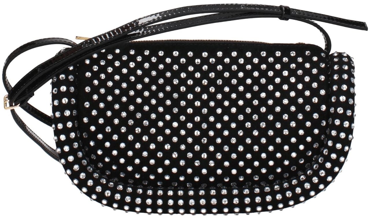 J.W. Anderson Jw Anderson Black Leather Crossbody Bag Zwart