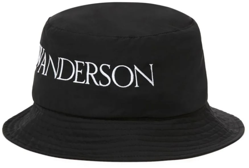 J.W. Anderson Logo Bucket Hat Zwart