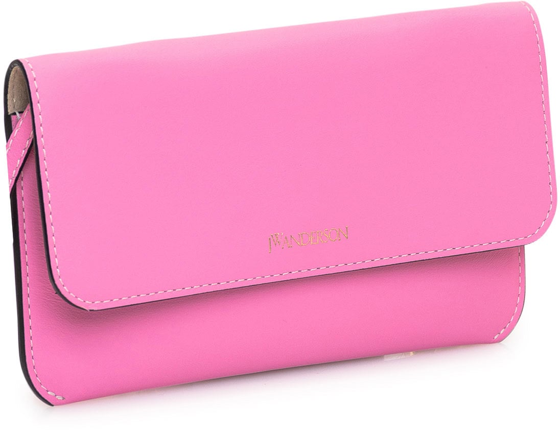 J.W. Anderson Pochette Chain Phone Roze