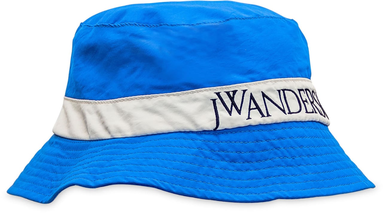 J.W. Anderson Cappello con Logo Blauw