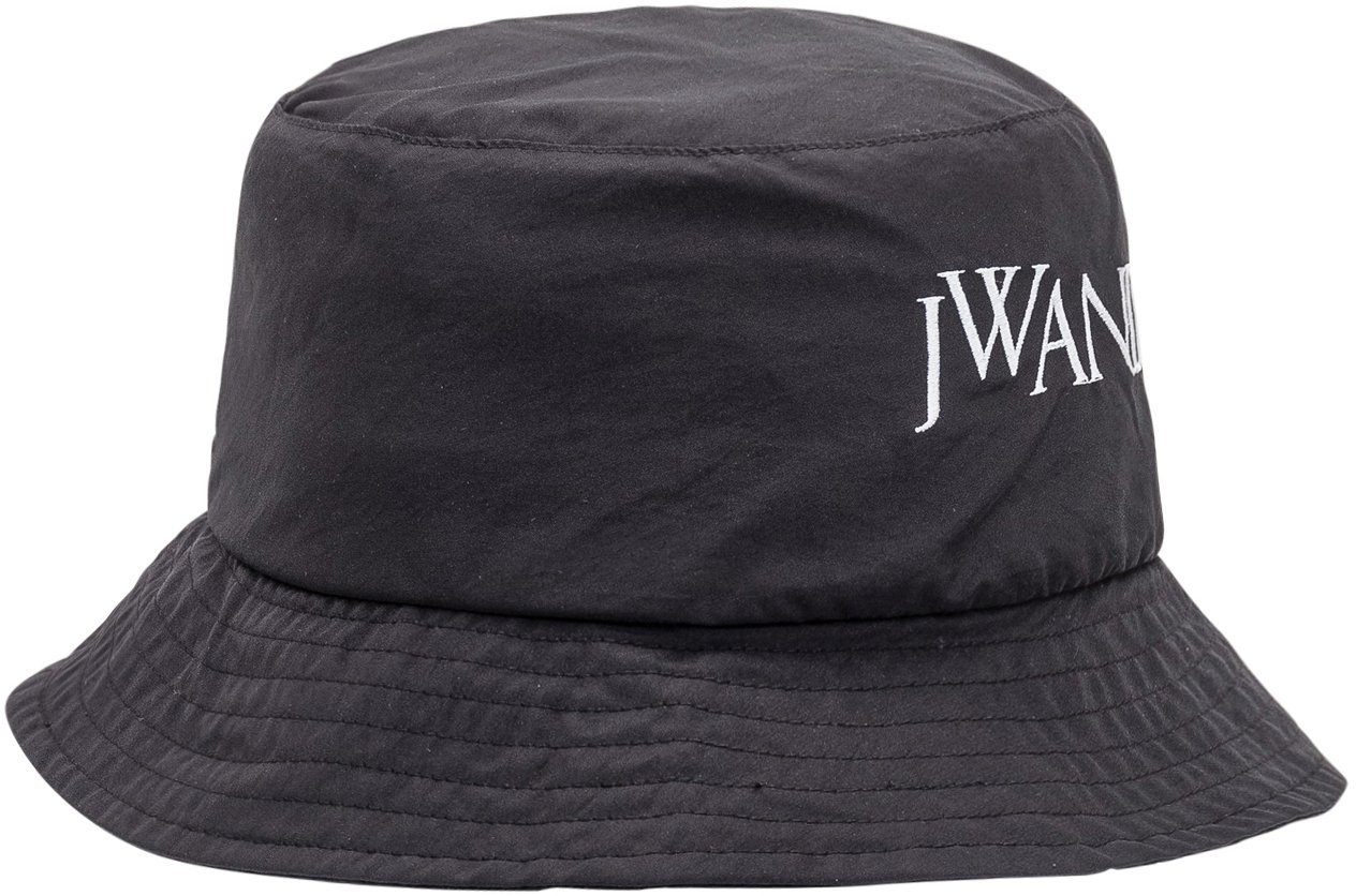 J.W. Anderson Cappello con Logo Zwart