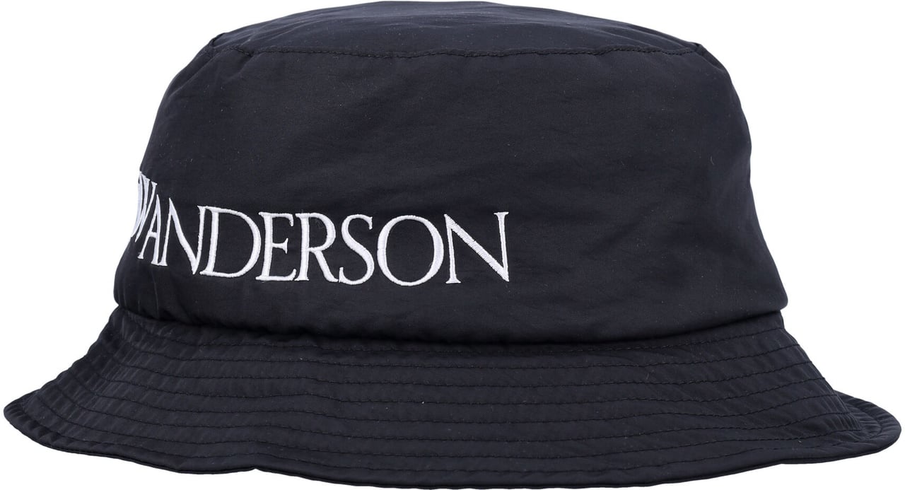 J.W. Anderson Logo Bucket Hat Nero Zwart
