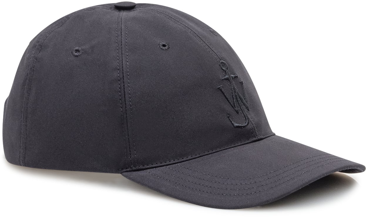 J.W. Anderson Cappellino con Logo Ricamato Donkergrijs