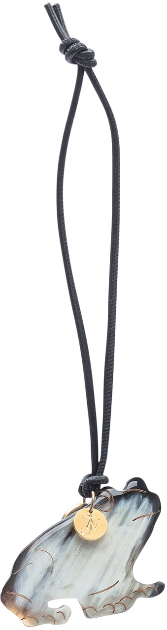 J.W. Anderson Ciondolo a Forma di Rana Donkergrijs