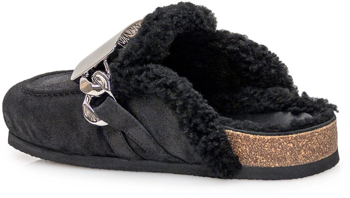 J.W. Anderson Mules Shearling Zwart