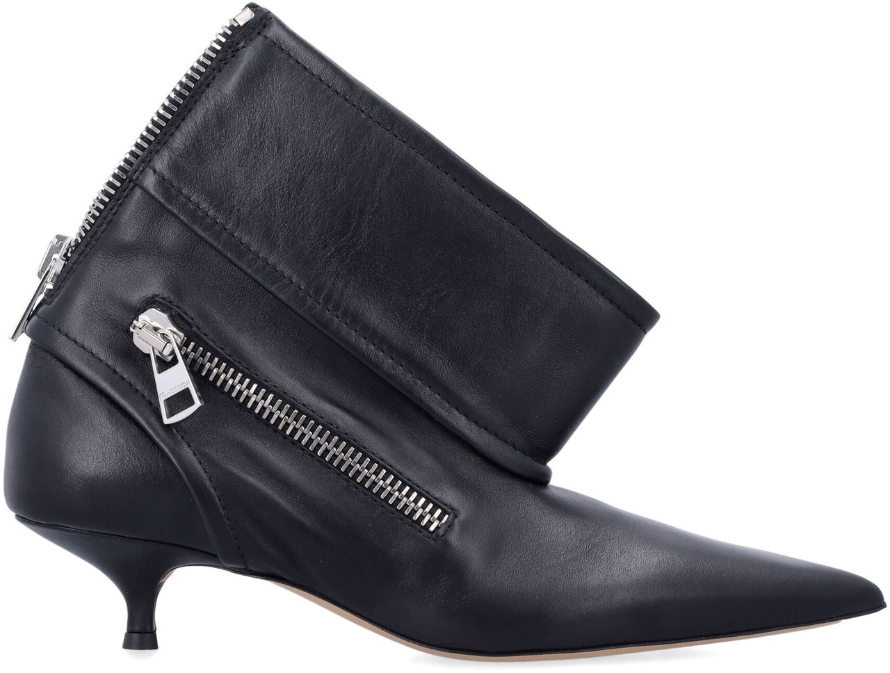 J.W. Anderson Biker Kittrn Heel Nero Zwart