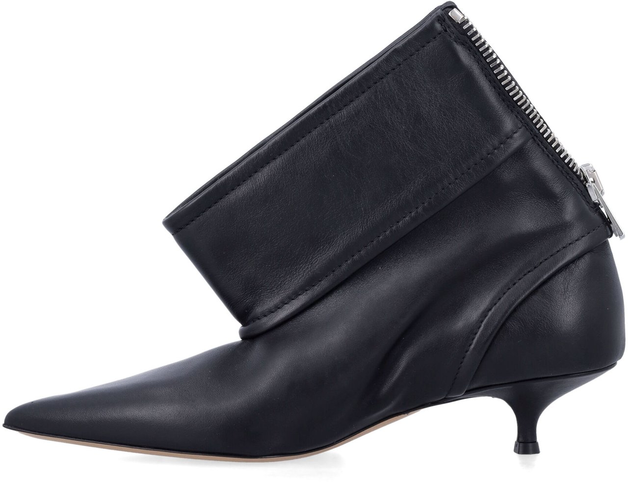 J.W. Anderson Biker Kittrn Heel Nero Zwart