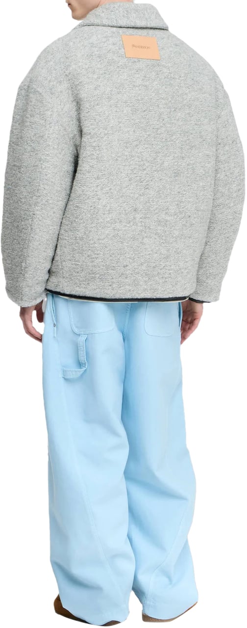 J.W. Anderson CONTRAST TRIM JACKET Grijs