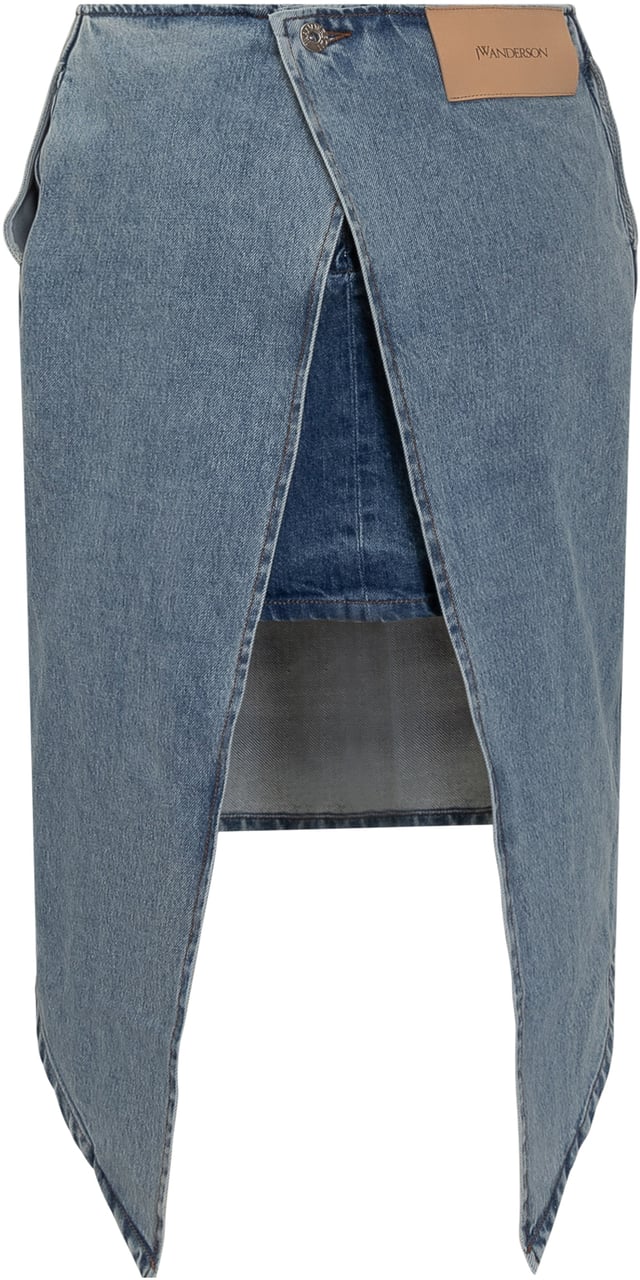 J.W. Anderson Gonna Midi Blauw