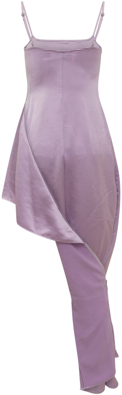 J.W. Anderson Abito Asymmetrical Zip Paars