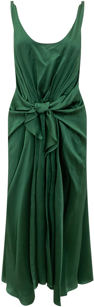 J.W. Anderson Abito Waist Knot Donkergroen