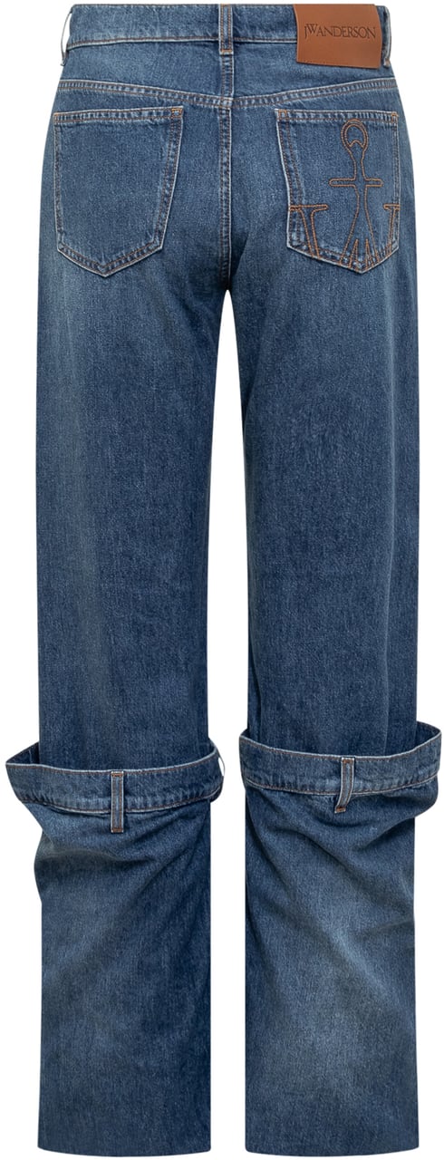 J.W. Anderson Jeans Bucket Blauw