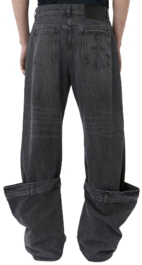 J.W. Anderson Bucket Jeans Grey Grijs