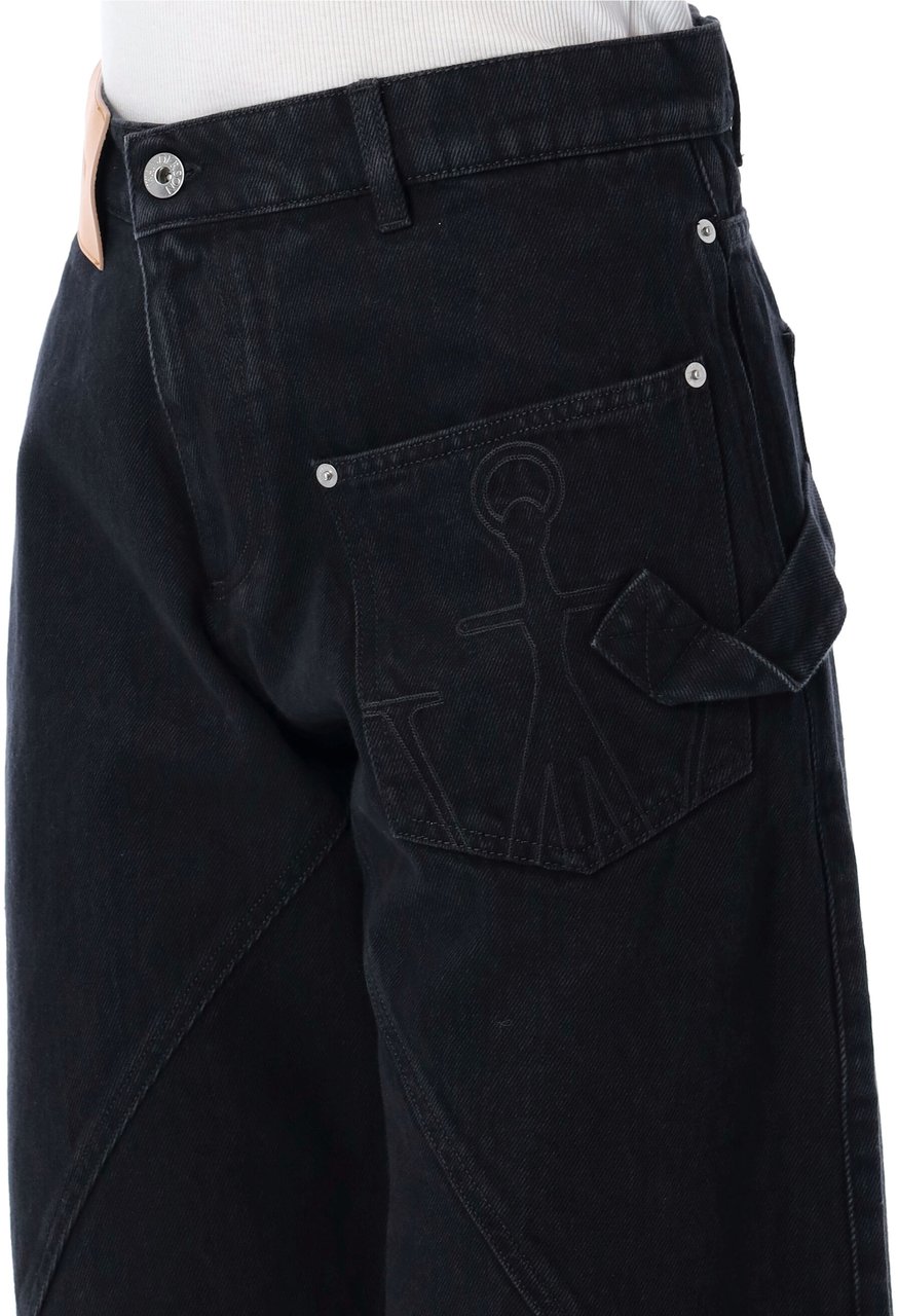 J.W. Anderson Twisted Denim Nero Zwart
