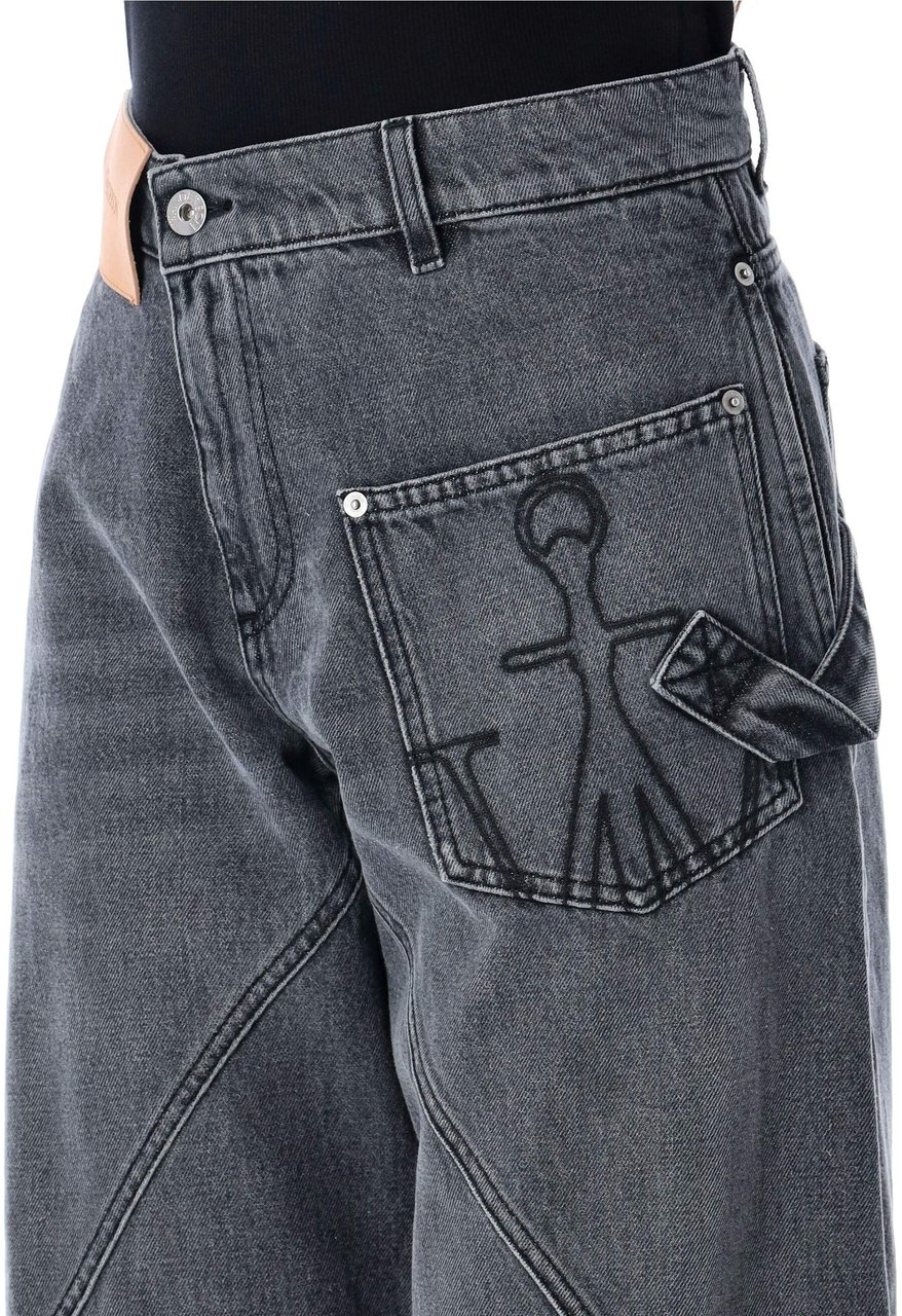 J.W. Anderson Twisted Workwear Pant Grigio Grijs