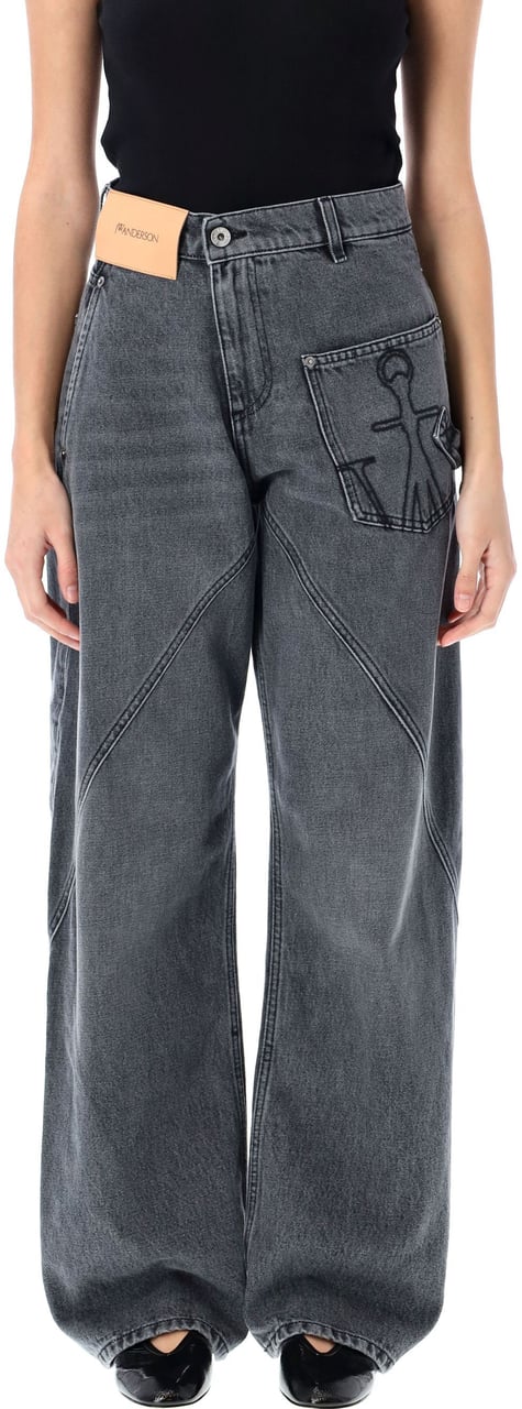J.W. Anderson Twisted Workwear Pant Grigio Grijs