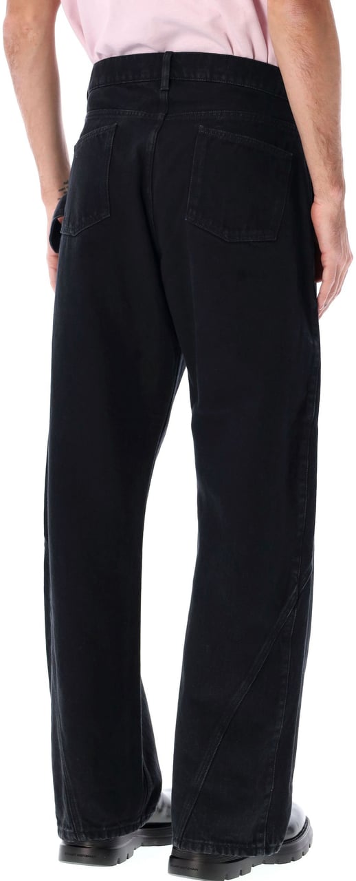 J.W. Anderson Twisted Worker Denim Nero Zwart