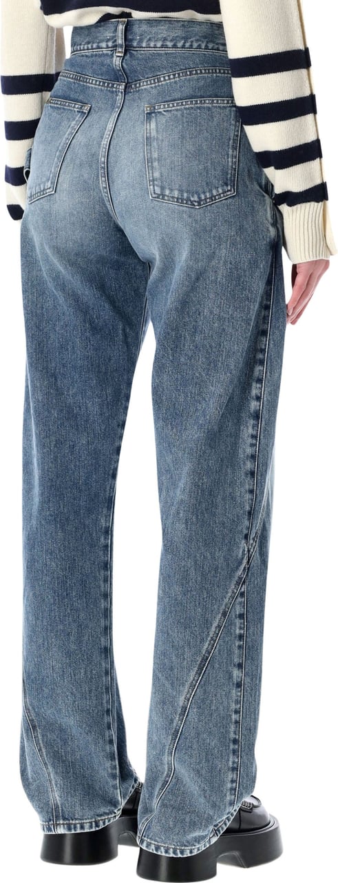 J.W. Anderson JW Anderson Twisted Workwear jeans Blauw