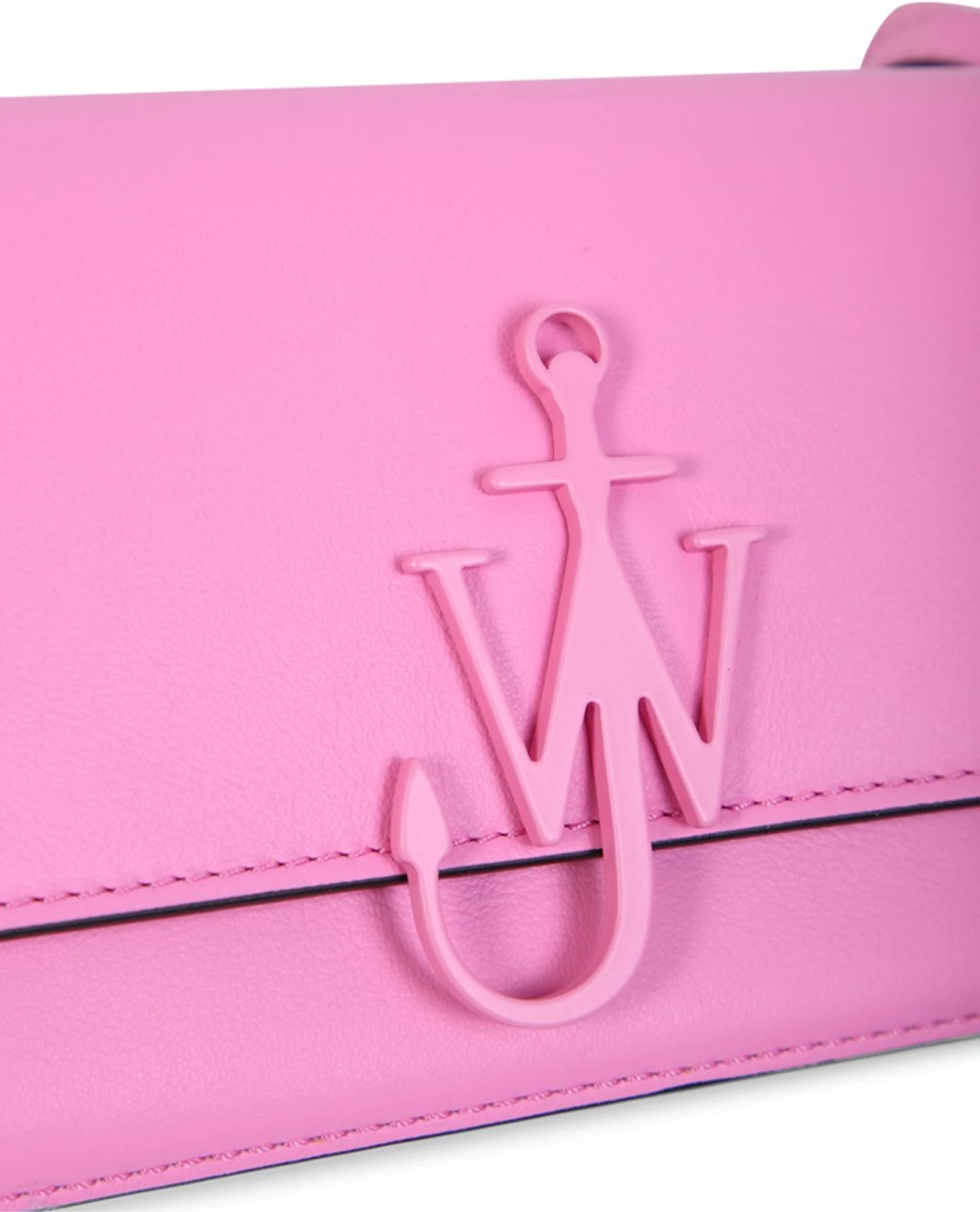 J.W. Anderson Anchor Logo Chain Baguette Shoulder Bag Roze
