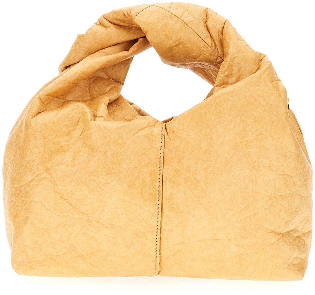 J.W. Anderson J.W. Anderson Camel fabric mini Twister handbag Bruin