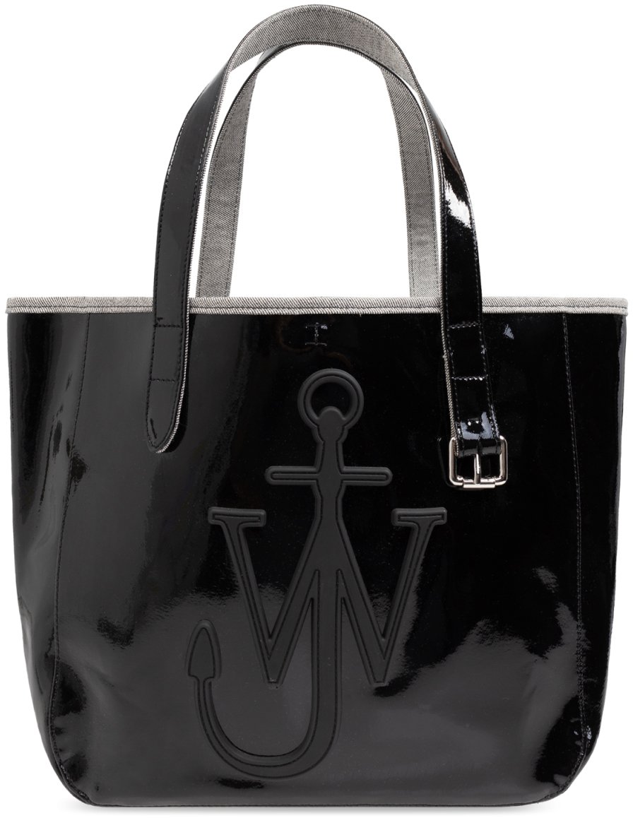 J.W. Anderson Belt Anchor Logo Tote Bag Zwart