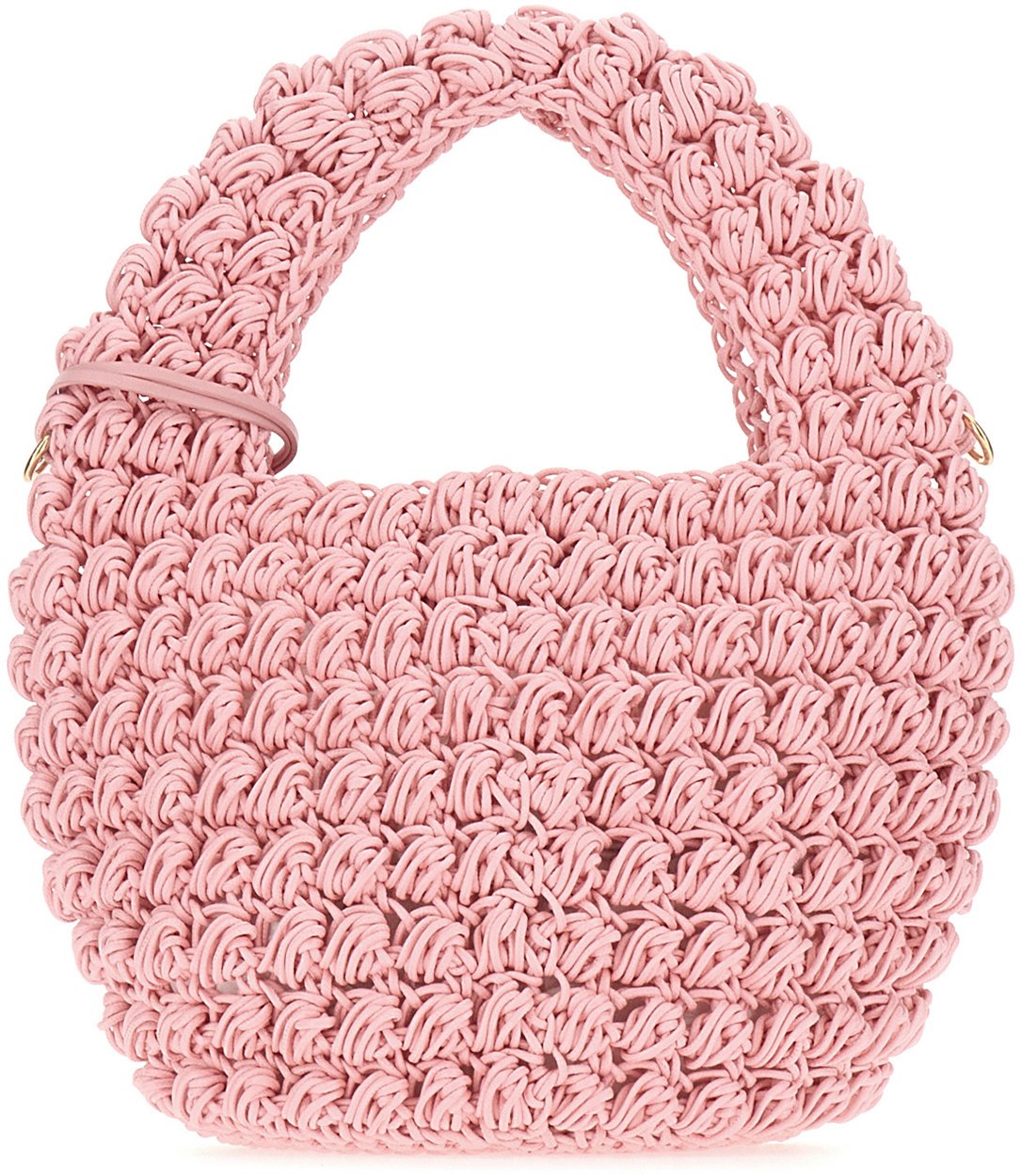J.W. Anderson J.W. Anderson Pink crocheted cotton Popcorn bucket handbag Roze