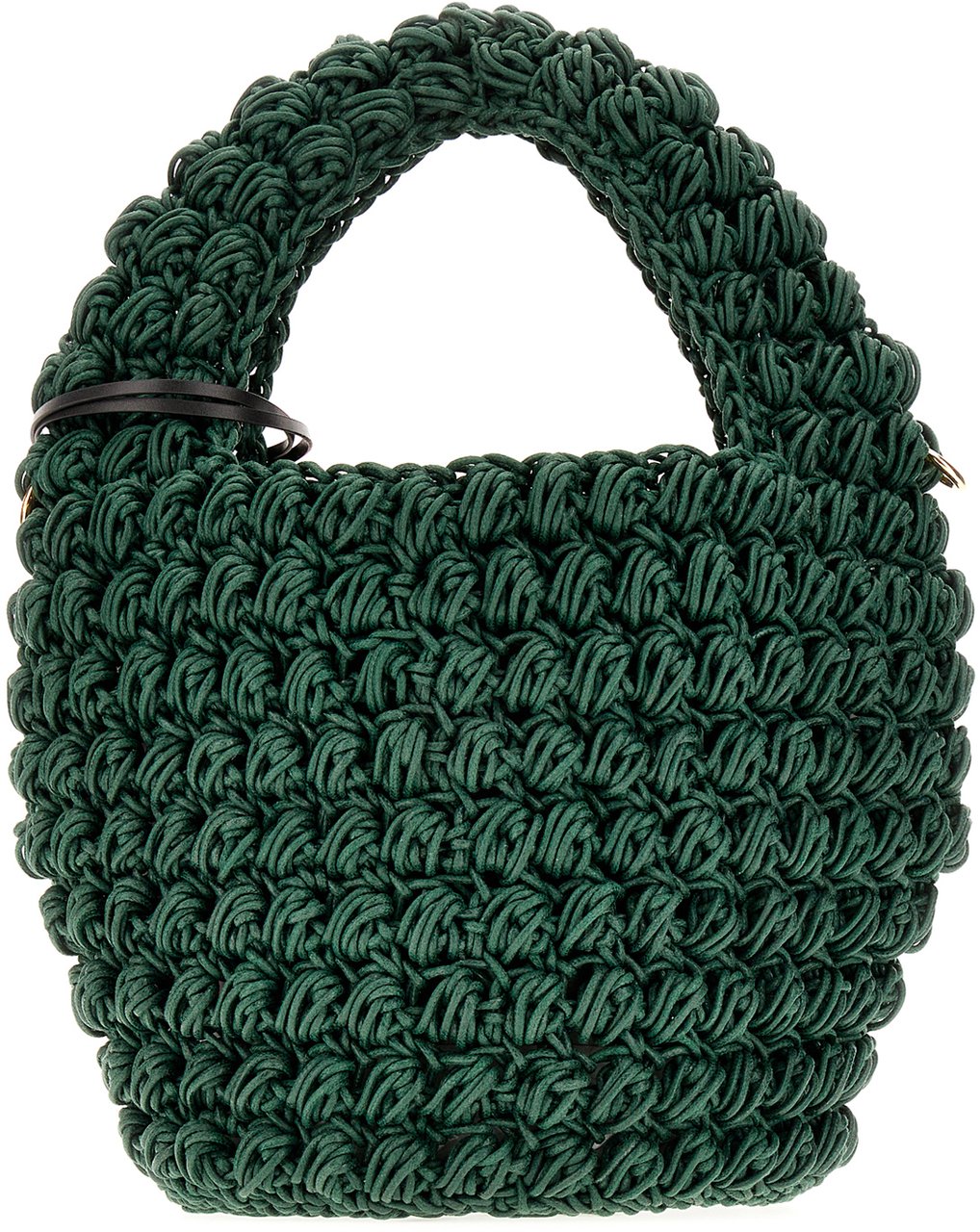 J.W. Anderson J.W. Anderson Bottle green cotton Popcorn handbag Groen