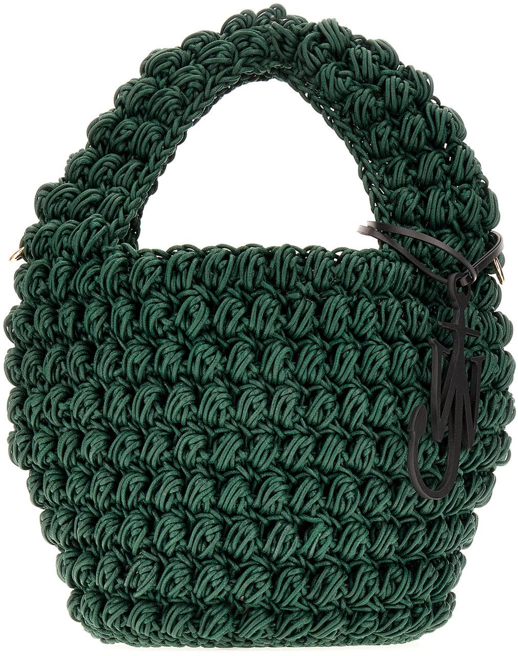 J.W. Anderson J.W. Anderson Bottle green cotton Popcorn handbag Groen
