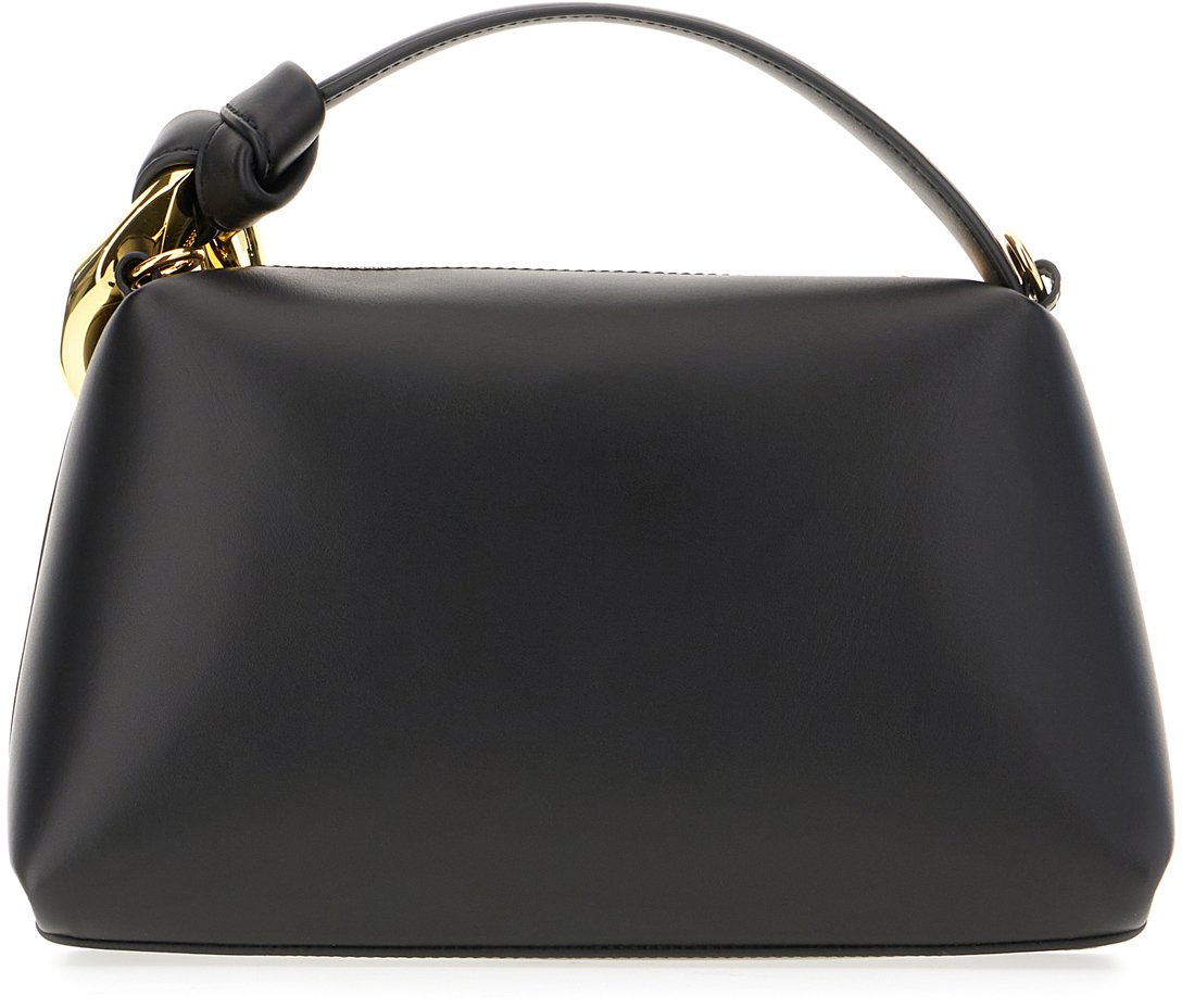J.W. Anderson J.W. Anderson Black leather Corner handbag Zwart