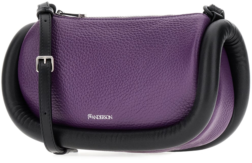 J.W. Anderson J.W. Anderson Purple leather Bumber-12 crossbody bag Paars