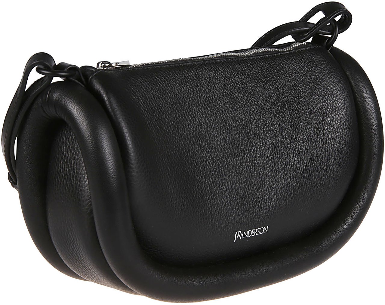 J.W. Anderson The Bumper-12 Bag Black Zwart