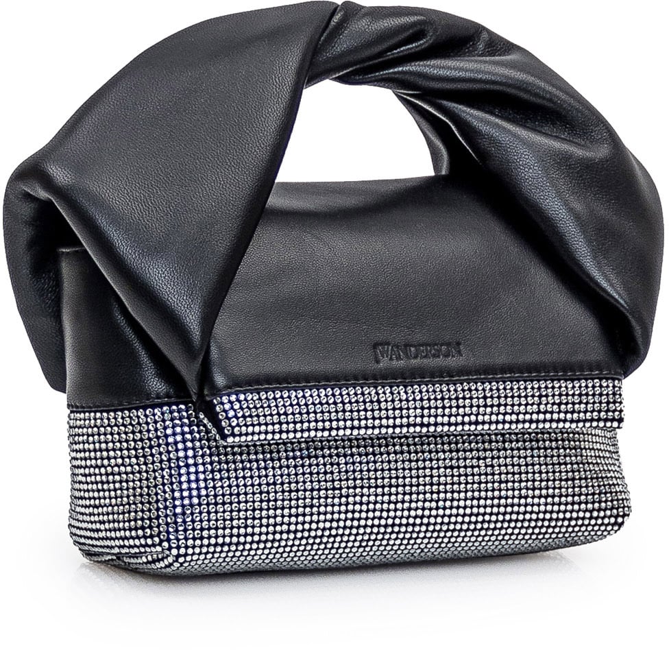 J.W. Anderson Borsa Twister Piccola Zwart