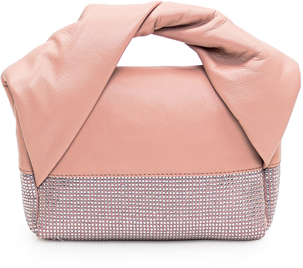 J.W. Anderson Borsa Twister Piccola Roze