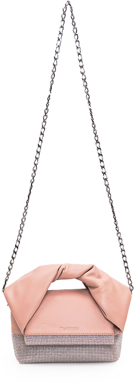 J.W. Anderson Borsa Twister Piccola Roze