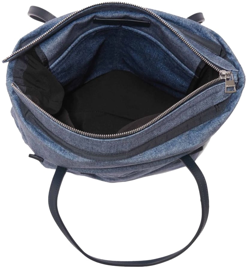 J.W. Anderson Small Puffy Anchor Logo Tote Bag Blauw