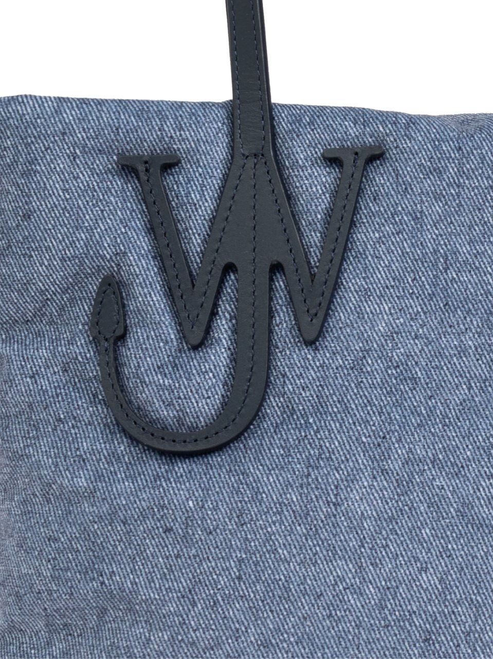 J.W. Anderson Small Puffy Anchor Logo Tote Bag Blauw