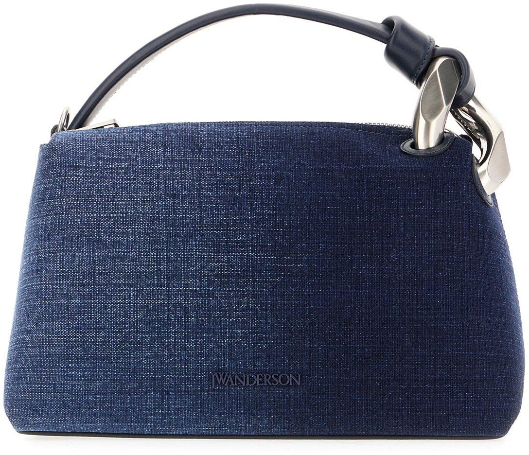 J.W. Anderson J.W. Anderson Denim Corner handbag Blauw
